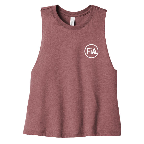 FIA Racerback Cropped Tank Thumbnail